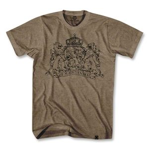 Objectivo Netherlands Coat of Arms T Shirt (Brown)