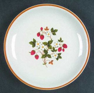 Japan China Strawberries N Cream (Coupe 1/4 Rim) Bread & Butter Plate, Fine Chi
