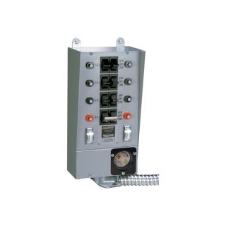Reliance Loadside Generator Transfer Switch   30 Amp, 8 Circuit, Model 30508B