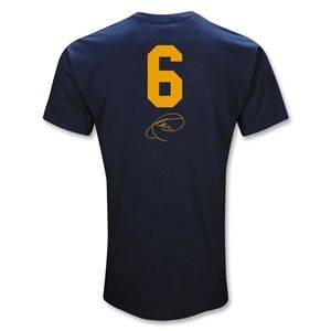 Euro 2012   Barcelona Xavi Hernandez Player T Shirt