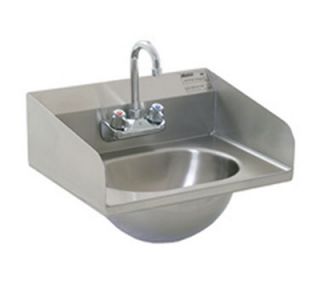 Eagle Group Wall Mount Hand Sink   Gooseneck Spout, 14.75x18.87, Stainless