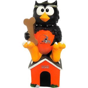 Cleveland Browns Forever Collectibles Thematic Owl Figure