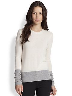 Vince Cashmere Two Tone Sweater