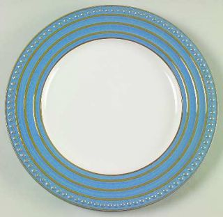 Dansk Reactic Denim (Blue) Salad Plate, Fine China Dinnerware   Embossed Beads,