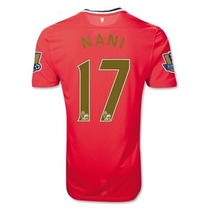 Nike Manchester United 11/12 Nani Home Soccer Jersey
