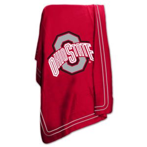 Ohio State Buckeyes Logo Chair NCAA Classic Fleece Blanket