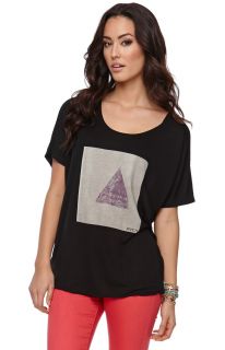 Womens Rvca Tee   Rvca Triangle Scoop T Shirt