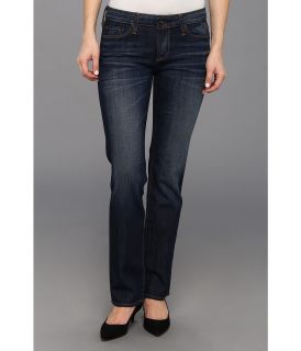 Big Star Petite Kate Mid Rise Straight Jean in Ally Womens Jeans (Blue)
