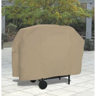 Classic Accessories Cart BBQ Cover   X Large, Tan, Model 53942