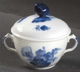 Royal Copenhagen Blue Flowers Braided Sugar Bowl & Lid, Fine China Dinnerware  
