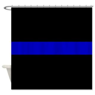  Thin Blue line Shower Curtain  Use code FREECART at Checkout
