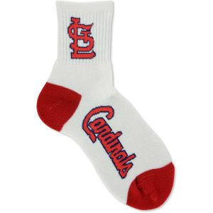 St. Louis Cardinals For Bare Feet Ankle White 501 Med Sock