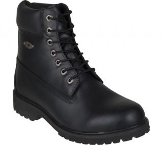 Mens Lugz Drifter 6   Black Leather Boots