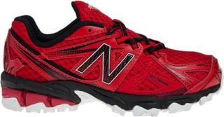 Childrens New Balance KJ610v3   Red/Black Lace Up Shoes