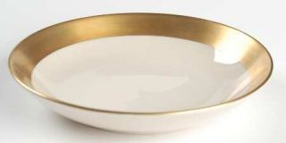 Flintridge Marlo (Gold/Coupe) Individual Salad Bowl, Fine China Dinnerware   Cou