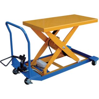 Vestil Manual Scissor Cart   1500 lb. Capacity, 36in.L x 24in.W Platform,
