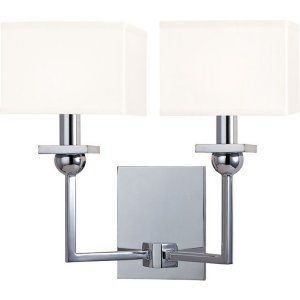 Hudson Valley HV 5212 PC WS Morris 2 Light Wall Sconce