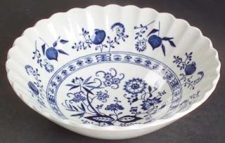 J & G Meakin Blue Nordic Coupe Cereal Bowl, Fine China Dinnerware   Blue Onion D