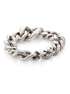 Maison Martin Margiela Chain Bracelet   Silver