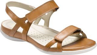 Womens ECCO Flash Ankle Strap Sandal   Lion Sambal Casual Shoes