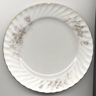 Mikasa Lady Cynthia Bread & Butter Plate, Fine China Dinnerware   Swirled Rim,Pi