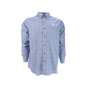 Indianapolis Colts NFL Completion Plaid Button Down Shirt