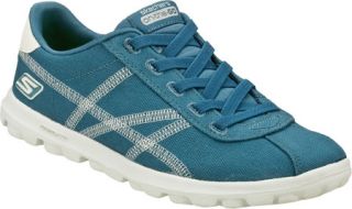 Womens Skechers On the GO Classic   Blue Casual Shoes