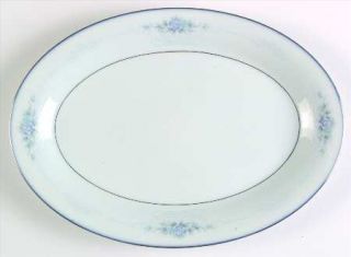 Noritake Chadbourne 12 Oval Serving Platter, Fine China Dinnerware   Remembranc