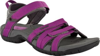 Womens Teva Tirra   Purple Velcro Shoes