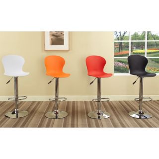 InRoom Designs Bar Stool ST7614 Seat Finish Red