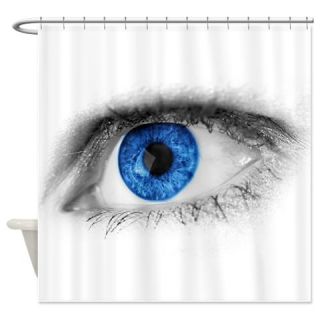  blue eye art Shower Curtain  Use code FREECART at Checkout
