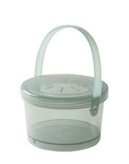GET 12 oz Eco Takeouts Soup Container w/ Lid & Handle, Jade