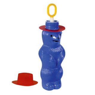 Toysmith Pustefix Bubble Bear (Blue, red, yellowDimensions 8 inches high x 2.5 inches wide x 2.2 inches longWeight 0.54 poundsAge group 3 years and upJPMA certified Yes )