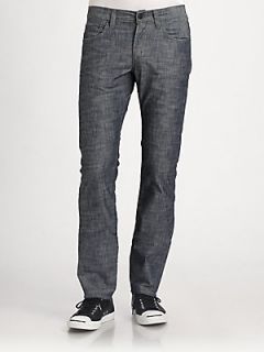 J Brand Kane Slim Straight Leg Jeans   Ludlow Grey