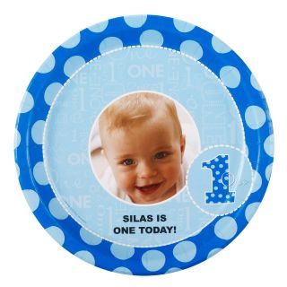 Everything One Boy Personalized Dinner Plates
