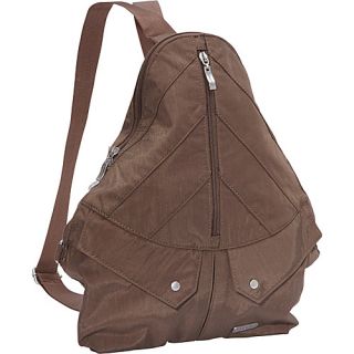 Traverse Backpack Mushroom/Caspian Blue   baggallini Fabric Handbags