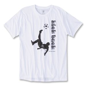 hidden Kick Back Soccer T Shirt (White)