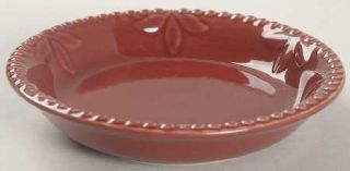 Signature Sorrento Beaujolais (Burgundy) Individual Dip Bowl/Plate, Fine China D