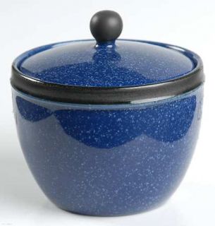 Dansk Arento Blue Sugar Bowl & Lid, Fine China Dinnerware   Restaurant,Blue Gran