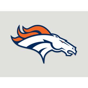 Denver Broncos Wincraft Die Cut Color Decal 8in X 8in