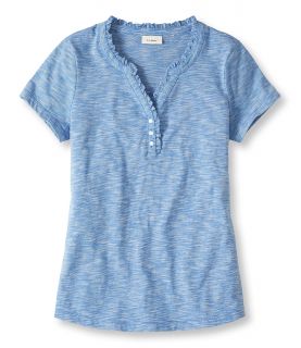 Sunwashed Striped Tee, Henley