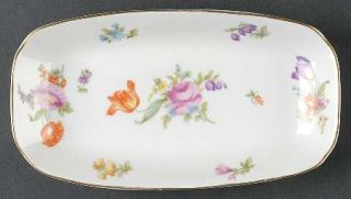 Pirkenhammer 11281 Relish, Fine China Dinnerware   Louise, Various Dresden Flora