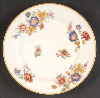 Haviland Lorraine Salad Plate, Fine China Dinnerware   H&Co, Schleiger 686,Flora