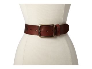 Lucky Brand Floral Embossed Belt Womens Belts (Brown)
