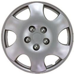 Design Kt101515s_l Abs Silver 15 inch Hub Caps (set Of 4) (SilverIncludes set of four (4)Snap to install from their steel retention clipsSnap them off and use regular automotive soap and water or run through car washHubcaps fit most vehicles with 15 inch 