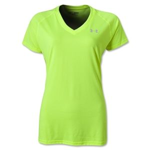 Under Armour Womens Tech T Shirt (Neon Green)
