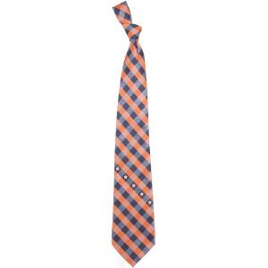 Houston Astros Eagles Wings MLB Checked Woven Poly Tie