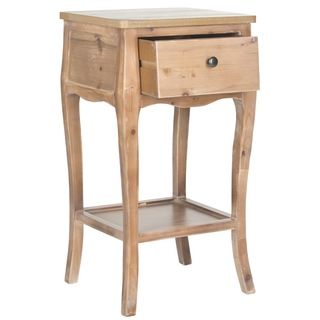 Thelma End Honey Nature Table (Honey natureMaterials Fir woodDimensions 30 inches high x 16.1 inches wide x 14.2 inches deepThis product will ship to you in 1 box.Furniture arrives fully assembled )