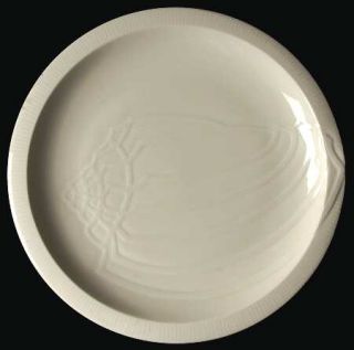 Franciscan Sea Sculptures White/Conch Luncheon Plate, Fine China Dinnerware   Wh