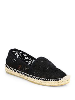 Tory Burch Jackie Lace Espadrille Flats